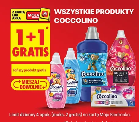 Płyn do zmiękczania tkanin promocja w Biedronka
