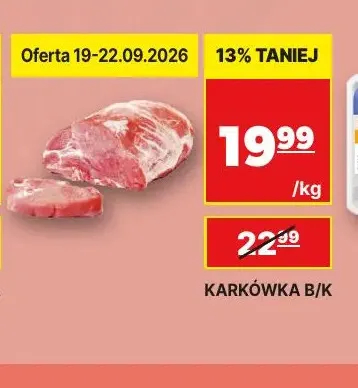 Karkówka b/k promocja w API Market