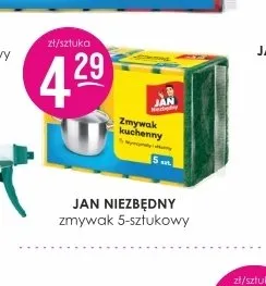Zmywak kuchenny Jan Niezbędny 5-sztukowy promocja w Drogerie Jasmin