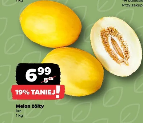 Melon żółty luz promocja w Netto