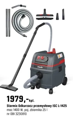Odkurzacz przemysłowy ISC L-1425 promocja w OBI