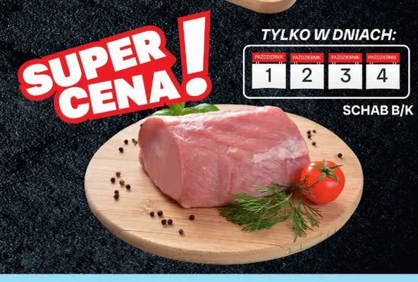 Schab bez kości promocja w Chorten