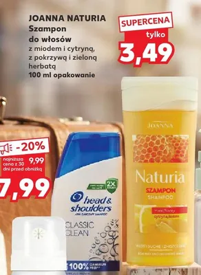 Szampon do włosów Joanna Naturia z miodem i cytryną promocja w Kaufland