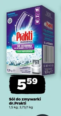 Sól do zmywarki dr.Prakti promocja w Netto