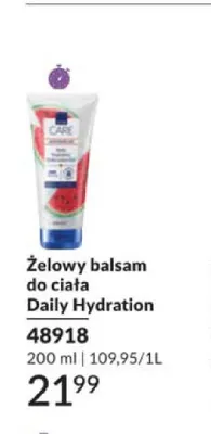 Żelowy balsam do ciała Avon Care Daily Hydration promocja w AVON