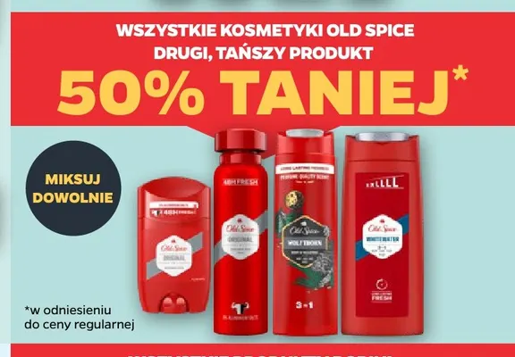 Kosmetyki Old Spice promocja w Netto