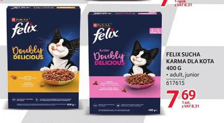 Felix sucha karma dla kota adult promocja w Selgros
