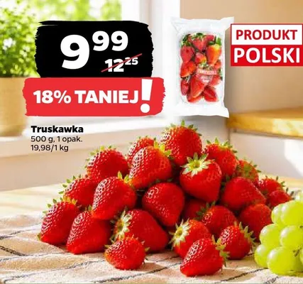 Truskawka polska promocja w Netto