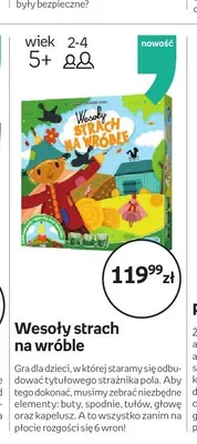 Gra Wesoły strach na wróble promocja w Dzień Dziecka