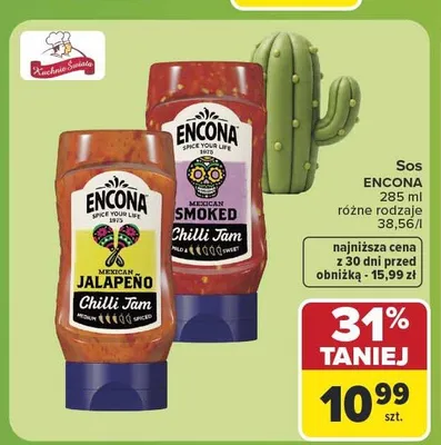 Sos Encona Smoked Chilli Jam promocja w Carrefour