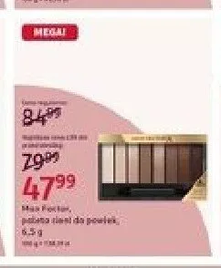 Paleta cieni do powiek Max Factor promocja w Rossmann