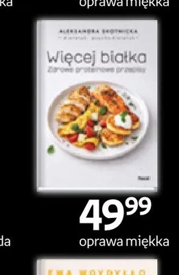 Książka Więcej białka Aleksandra Skotnicka promocja w Empik