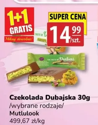 Czekolada Dubajska Mutlulook 30g promocja w API Market