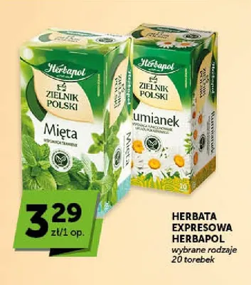 Herbata ekspresowa Herbapol promocja w ABC