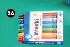 Kredki świecowe promocja w Biedronka