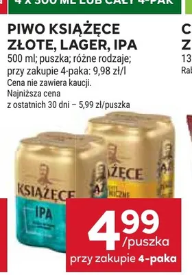 Piwo Książęce IPA promocja w Stokrotka