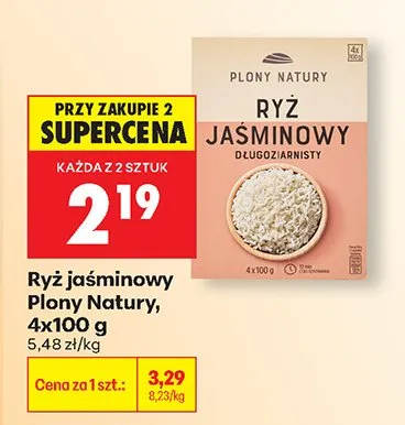 Ryż jaśminowy długoziarnisty promocja w Biedronka