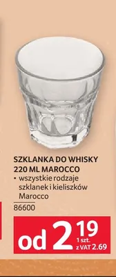Szklanka do whisky Morocco promocja w Selgros