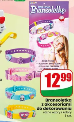 Bransoletka z akcesoriami do dekorowania promocja w Dino