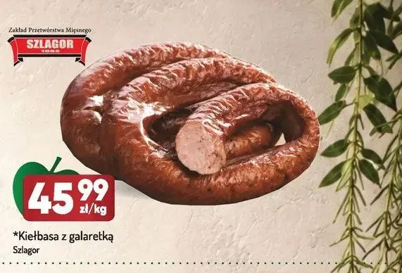 Kiełbasa z galaretką Szlagor promocja w Avita