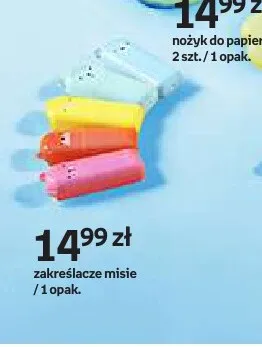 Zakreślacze misie Paperdot promocja w Empik