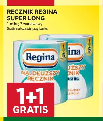 Ręcznik Regina Super Long promocja w Stokrotka