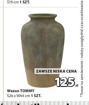 Wazon TOMMY promocja w Jysk