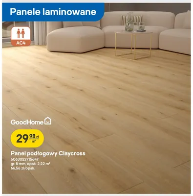 Panel podłogowy Claycross GoodHome promocja w Castorama