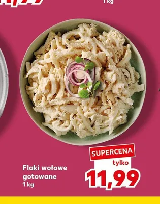 Flaki wołowe gotowane promocja w Kaufland