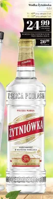 Wódka Żytniówka promocja w POLOmarket