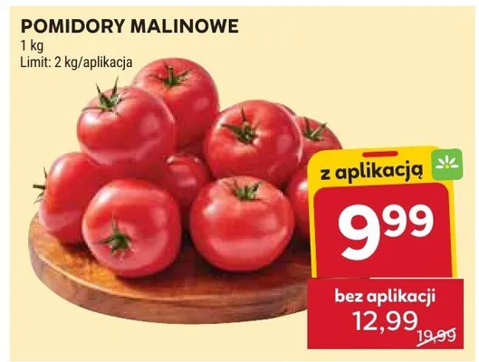 Pomidory malinowe promocja w Stokrotka