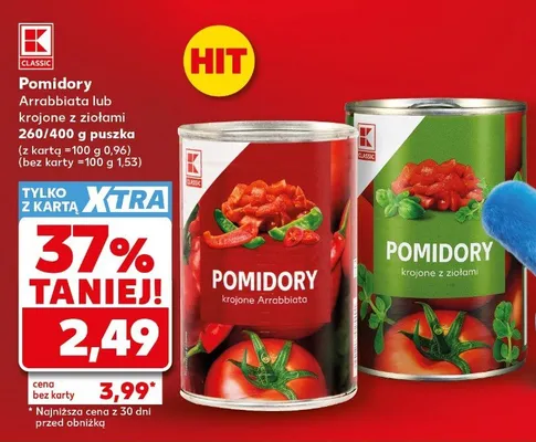 Pomidory K-Classic promocja w Kaufland