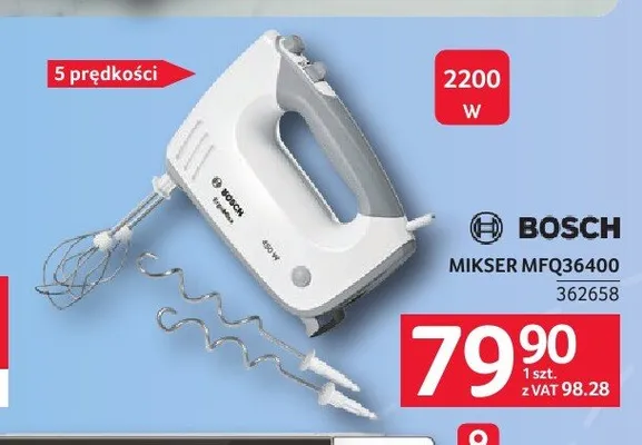 Mikser Bosch MFQ36400 promocja w Selgros
