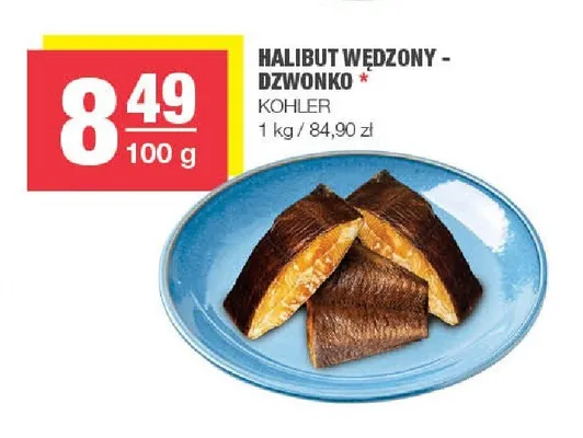 Halibut wędzony dzwonko Kohler promocja w SPAR