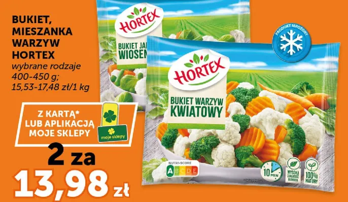 Bukiet, mieszanka warzyw wybrane rodzaje promocja w ABC