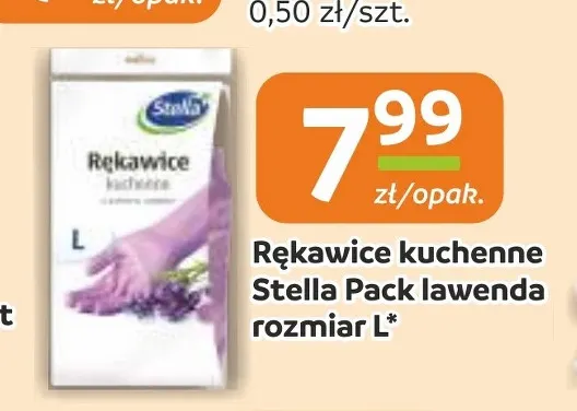 Rękawice kuchenne Stella Pack lawenda L promocja w Gama