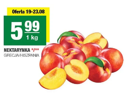 Nektarynka promocja w SPAR