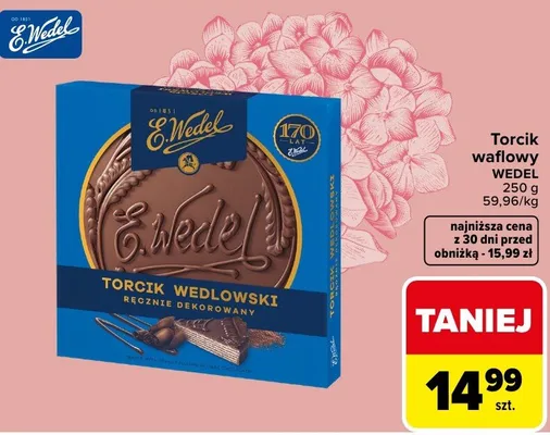 Torcik waflowy promocja w Carrefour