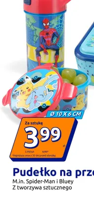 Pudełko na przekąski z tworzywa sztucznego 10x6 cm promocja w Action