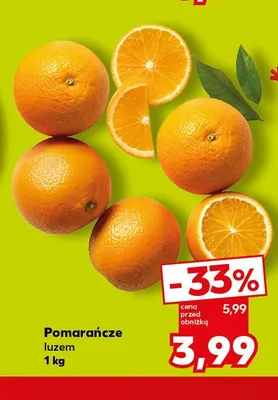 Pomarańcze promocja w Kaufland