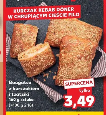 Bougatsa z kurczakiem i tzatziki promocja w Kaufland