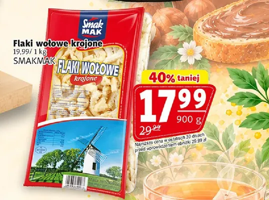 Flaki wołowe krojone Smakmak promocja w Prim Market
