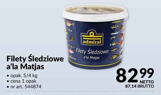 Filety Śledziowe a'la Matjas promocja w Makro