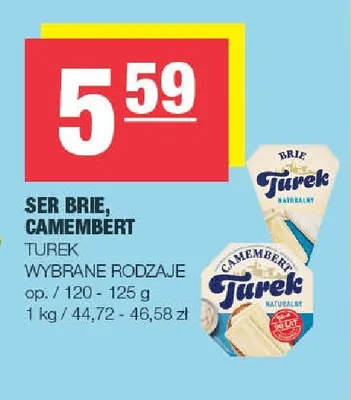 Ser Camembert Turek promocja w SPAR