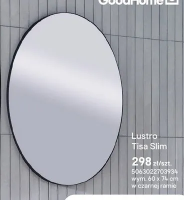 Lustro GoodHome Tisa Slim promocja w Castorama