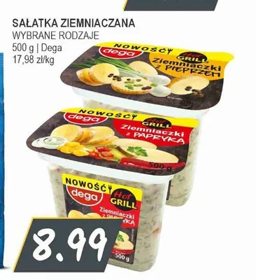 Sałatka ziemniaczana DEGA promocja w Słoneczko