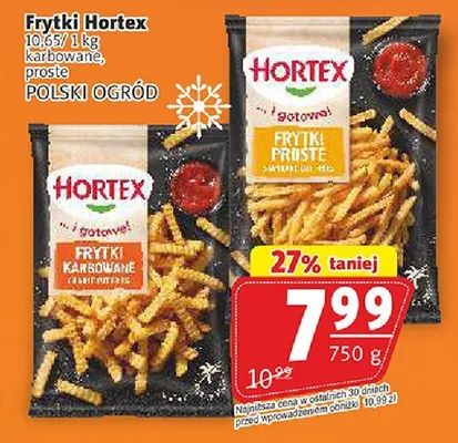 Frytki Hortex promocja w Prim Market