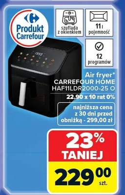 Air fryer Carrefour Home Haftilder 2000-25 O promocja w Carrefour