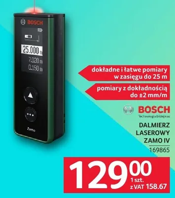 Dalmierz laserowy Bosch Zamo IV 500982 promocja w Selgros