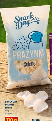 Prażynki solone Snack Day promocja w Lidl